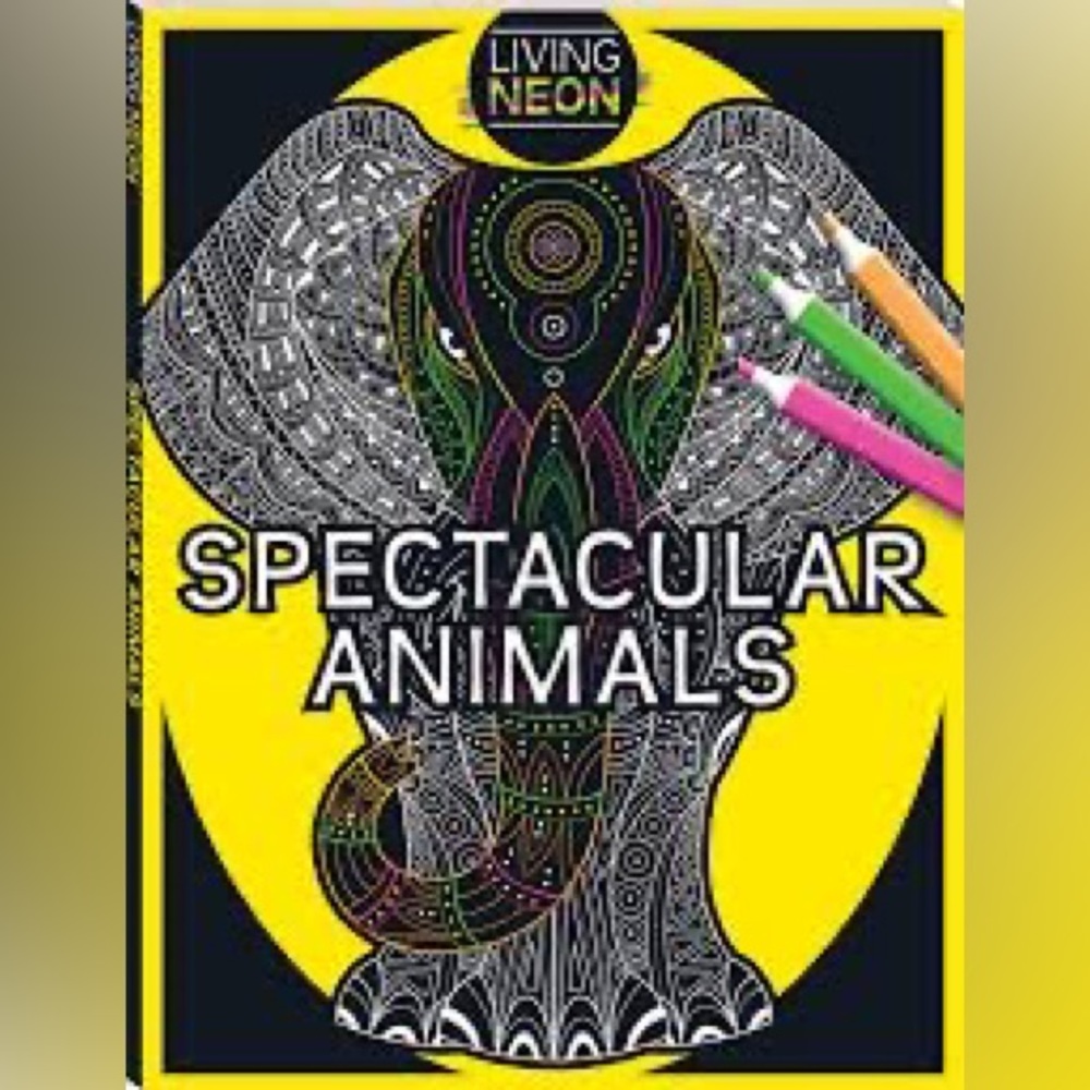 🖍️ SPECTACULAR ANIMALS NEON COLORING BOOK 🖍️